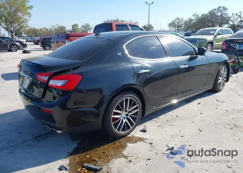 2015 Maserati Ghibli z USA, uszkodzony, nr VIN ZAM57XSA1F1133056